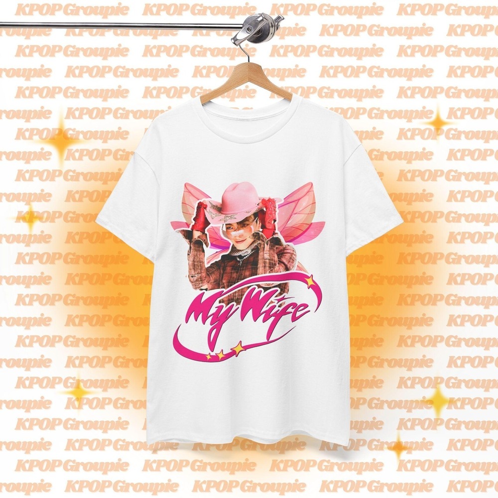 Ateez Hongjoong My Wife Shirt White